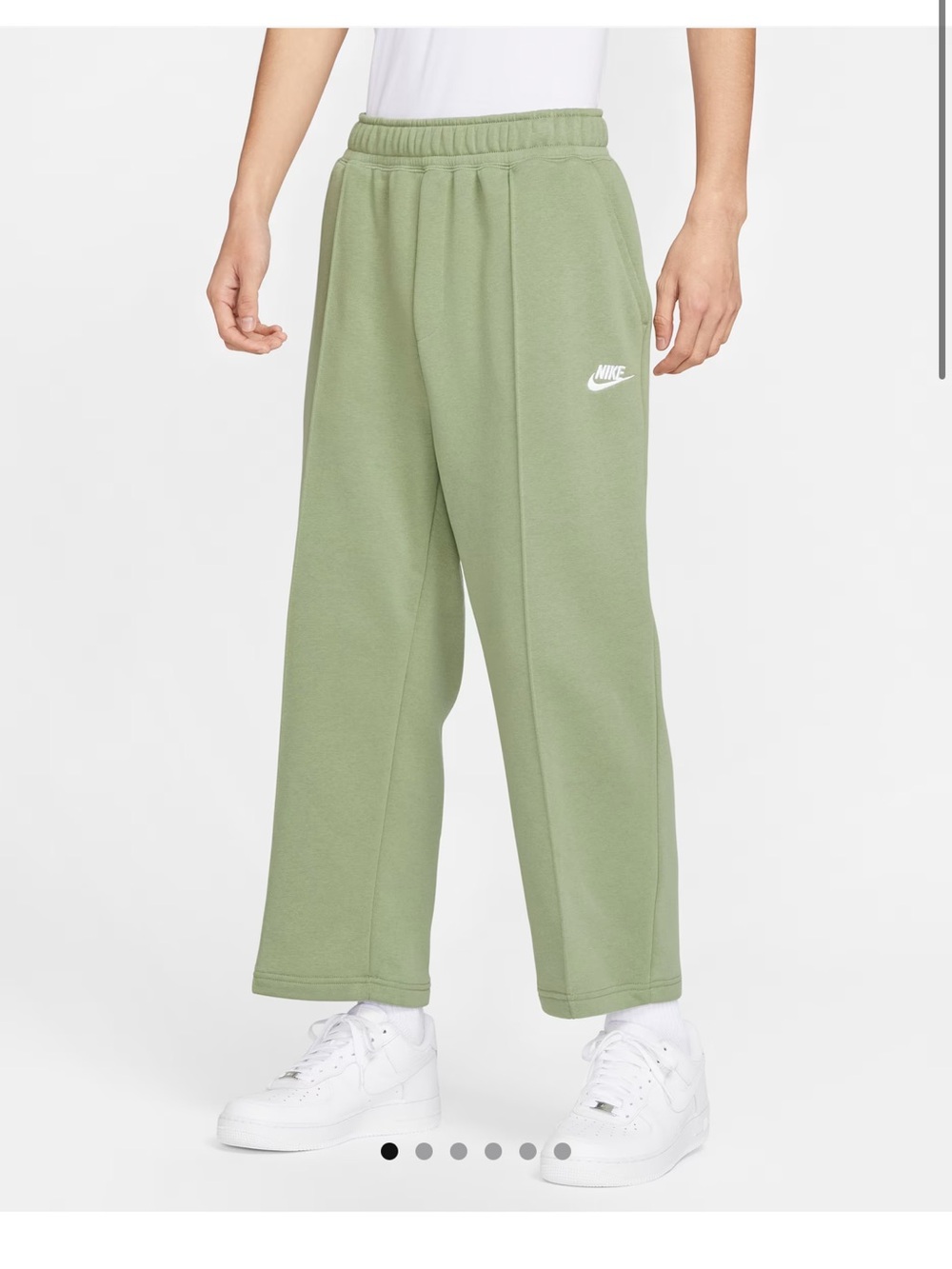 Nike Men’s Sage Green Fleece Joggers
